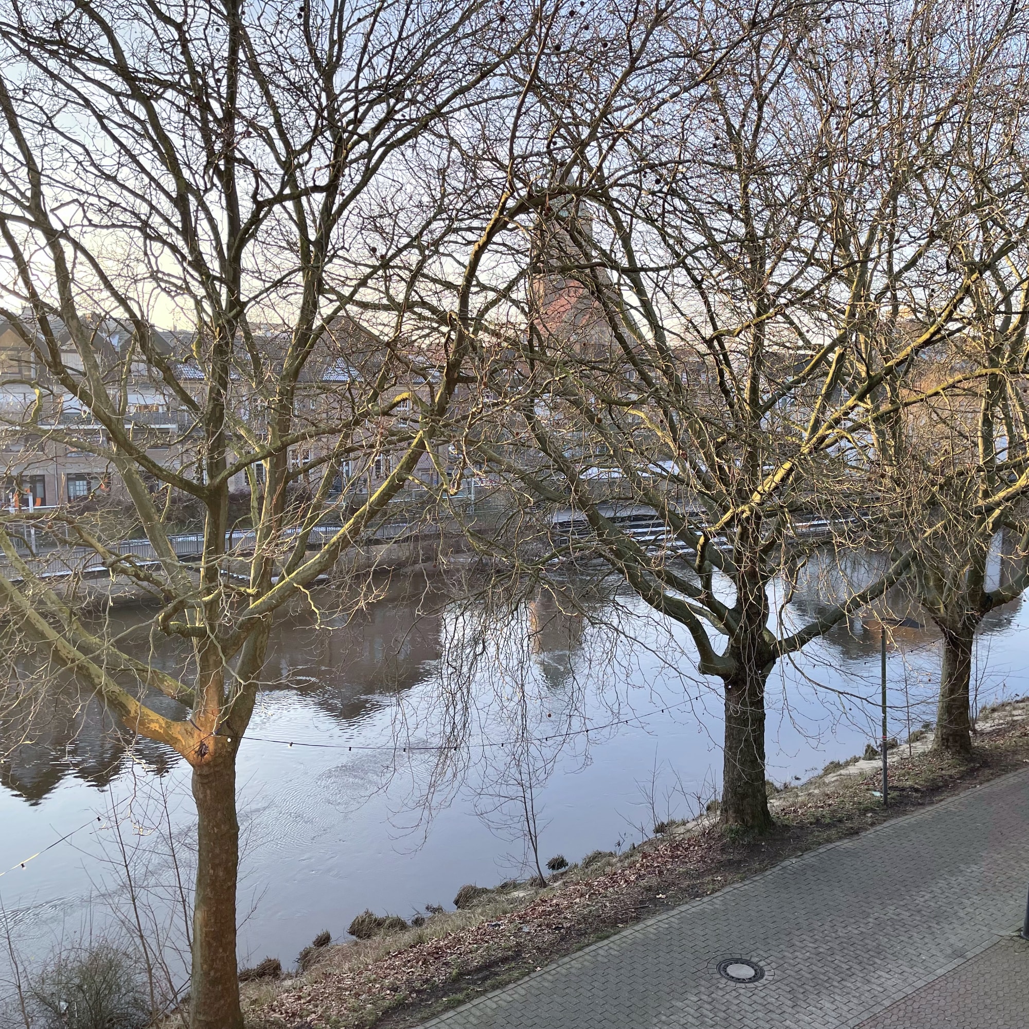Blick auf die Ems